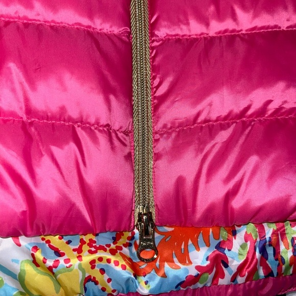 🦋 NWT Lilly Pulitzer Allie packable vest Capri pink style 86847 size small - Picture 4 of 13